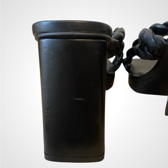 Women’s Anne Klein black braided sandals Block heel | Anne Klein | NWOB size 9 - Picture 9 of 9